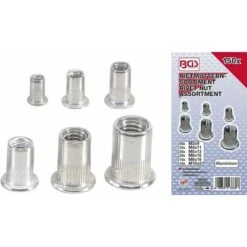14127 Assortiment D’écrous Rivets Aluminium 150 Pièces, Accessoires 7 14127 Assortiment D’écrous Rivets Aluminium 150 Pièces, Accessoires -Rapid Soldes Boutique 66093412 4