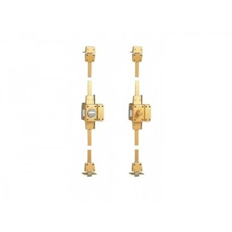 15100451HB3 Verrou 3 Points à Bouton - Cylindre 45 Mm - Droite 1 15100451HB3 Verrou 3 Points à Bouton - Cylindre 45 Mm - Droite