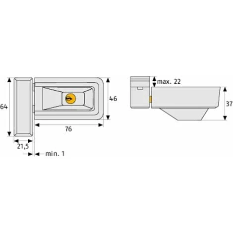 Abus Verrou De Fenêtre Oscillo-Battante 3030 Blanc 3 Abus Verrou De Fenêtre Oscillo-Battante 3030 Blanc – Image 3