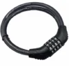 Déstockage Cadenas à Combinaison De Vélo 65 Cm, Câble En Acier Gainé, Cadenas à Numéros De Vélo