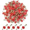 90 Pcs Clous De Ciment Clous De Maçonnerie Anti-Corrosion Clous De Maçonnerie Pour Plaque D'acier,Béton,Planche De Bois,Bricolage Et Entretien Domestique (30 Mm)