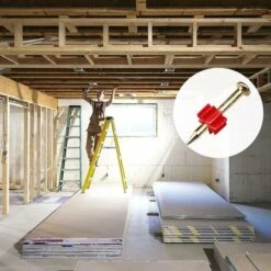 90 Pcs Clous De Ciment Clous De Maçonnerie Anti-Corrosion Clous De Maçonnerie Pour Plaque D'acier,Béton,Planche De Bois,Bricolage Et Entretien Domestique (30 Mm) -Rapid Soldes Boutique 70394013 4