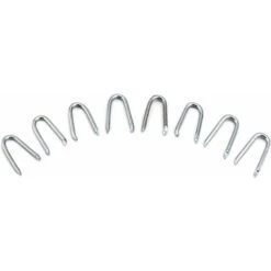 Agrafe Pour Grillage Galvanisée En Forme De U , 24 Mm , Crampons En Acier Galvanisé , Pour Fil De Clôture Fixe , Argent , 500 G 7 Agrafe Pour Grillage Galvanisée En Forme De U , 24 Mm , Crampons En Acier Galvanisé , Pour Fil De Clôture Fixe , Argent , 500 G -Rapid Soldes Boutique 71102657 3