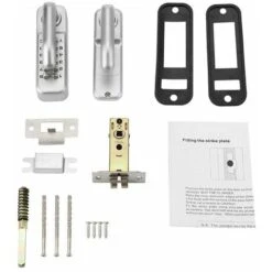 Serrure à Code Mécanique étanche, Sécurité à Combinaison De 1 à 11 Chiffres, Serrure à Code Par Mot De Passe, Serrure à Combinaison Mécanique Sans Clé Pour Portes De Bureau En Bois Cisea -Rapid Soldes Boutique 72743182 5