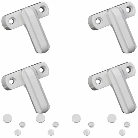 4 Serrure De Fenêtre-Alliage De Zinc-4PCS Blanc Verrou De Porte-Sécurité Domestique Pour Divers Porte Fenêtre- Sécurité De Maison La UPVC/PVC/ LionKnight 1 4 Serrure De Fenêtre-Alliage De Zinc-4PCS Blanc Verrou De Porte-Sécurité Domestique Pour Divers Porte Fenêtre- Sécurité De Maison La UPVC/PVC/ LionKnight