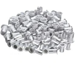 100 Pièces Écrou à Sertir M4 M5 M6 M8, Écrous De Rivet Insert Fileté, Écrous à Sertir En Acier Inoxydable, Utilisé Pour Réparer L'artisanat De Décoration De Meubles -Rapid Soldes Boutique 77277531 5