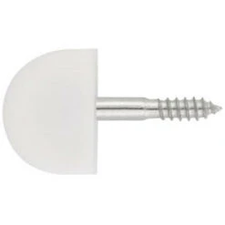 200 Clous, Support De Vitrine Blanc, Nylon - Grand