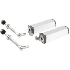 Paire De Charnières à Ressort Pour Portillon 150mm - LOCINOX - SWING40-150