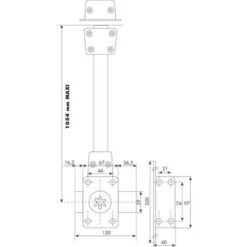 Verrou 2 Points 1520 Zenith Haut Et Côté à Bouton Cylindre De 45mm Gauche - ISEO - 15200455.5 5 Verrou 2 Points 1520 Zenith Haut Et Côté à Bouton Cylindre De 45mm Gauche - ISEO - 15200455.5 -Rapid Soldes Boutique 78760160 3