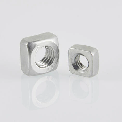 Ecrou Carré DIN 557 Acier Inox (M6) X50 3 Ecrou Carré DIN 557 Acier Inox (M6) X50 – Image 3