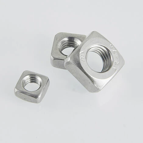 Ecrou Carré DIN 557 Acier Inox (M6) X50 4 Ecrou Carré DIN 557 Acier Inox (M6) X50 – Image 4