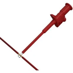 Pince à Crochet De Test Rapide Sonde De Test Flexible Haute Tension Isolée Professionnelle 4mm Prise Banane 1pcs Rouge -Rapid Soldes Boutique 79334747 4