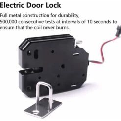 Serrure électronique Pour Armoire, Tiroir, Garde-manger - 12 V CC -Rapid Soldes Boutique 80347637 3