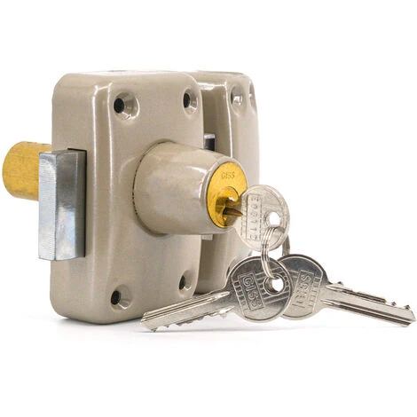 Verrou De Sécurité Avec Cylindre A Double Entrée Pour Porte D'entrée GISS Dimension - 50 Mm 3 Verrou De Sécurité Avec Cylindre A Double Entrée Pour Porte D'entrée GISS Dimension - 50 Mm – Image 3