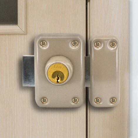 Verrou De Sécurité Avec Cylindre A Double Entrée Pour Porte D'entrée GISS Dimension - 50 Mm 4 Verrou De Sécurité Avec Cylindre A Double Entrée Pour Porte D'entrée GISS Dimension - 50 Mm – Image 4