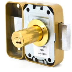 Verrou De Porte à Bouton Haute Sécurité 45 Mm Carte De Propriété Et Clés Réversibles -Rapid Soldes Boutique 82430782 3