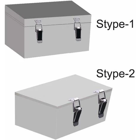 Aunrtb Attache Capot 12 Pièces, Fermeture à Levier, Loquet à Ressort,Loquet à Bascule Fermoir à Ressort Avec Crochet Fermeture à Ressort En Acier Inoxydable Pour Coffret, Boîte, Tiroir, Armoire 5 Aunrtb Attache Capot 12 Pièces, Fermeture à Levier, Loquet à Ressort,Loquet à Bascule Fermoir à Ressort Avec Crochet Fermeture à Ressort En Acier Inoxydable Pour Coffret, Boîte, Tiroir, Armoire – Image 5