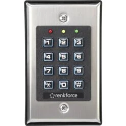 Renkforce 1582597 Serrure à Code Montage Apparent (en Saillie) Avec Clavier éclairé