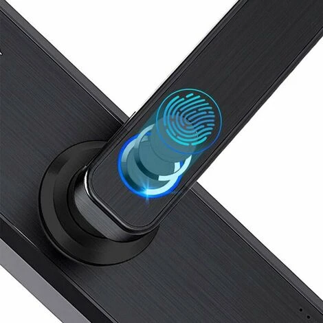Serrure De Porte électronique WiFi APP Mot De Passe Serrures De Porte Biométriques Intelligentes à Empreintes Digitales Serrure De Porte D'htel à Domicile Sans Clé Numérique 5 Serrure De Porte électronique WiFi APP Mot De Passe Serrures De Porte Biométriques Intelligentes à Empreintes Digitales Serrure De Porte D'htel à Domicile Sans Clé Numérique – Image 5