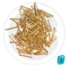 Cf 100 Pcs De Clous TA Te Arrondie Clous En Fer BronzA 1,5x12 Mm