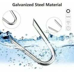 140 Pièces Crampons En Acier Galvanisé Crampillons Pour Cloture Crampillon Grillage 1.2 1.9cm Clou De Clture En Forme De U Agrafes Pour Clture Agrafe Galvanisée Grillage Pour Filets 7 140 Pièces Crampons En Acier Galvanisé Crampillons Pour Cloture Crampillon Grillage 1.2 1.9cm Clou De Clture En Forme De U Agrafes Pour Clture Agrafe Galvanisée Grillage Pour Filets -Rapid Soldes Boutique 87199043 3