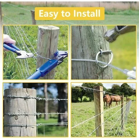 140 Pièces Crampons En Acier Galvanisé Crampillons Pour Cloture Crampillon Grillage 1.2 1.9cm Clou De Clture En Forme De U Agrafes Pour Clture Agrafe Galvanisée Grillage Pour Filets 4 140 Pièces Crampons En Acier Galvanisé Crampillons Pour Cloture Crampillon Grillage 1.2 1.9cm Clou De Clture En Forme De U Agrafes Pour Clture Agrafe Galvanisée Grillage Pour Filets – Image 4