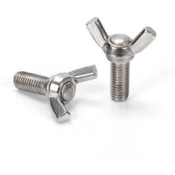 25pcs Ecrou Papillon M6 X25mm Vis à Oreilles Avec Boulon Métrique En Acier Inox 304 Vis à Aile Papillon Vis à Main De Fixation -Rapid Soldes Boutique 87450226 4