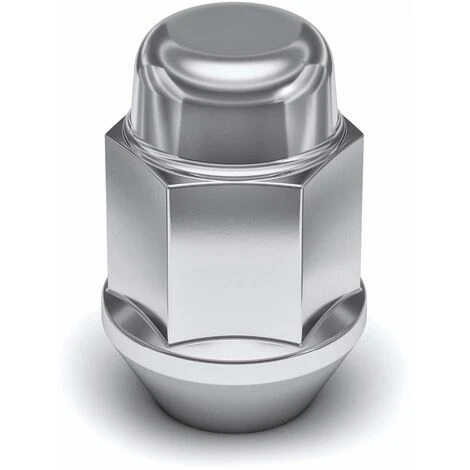 1707S-20AM Chromé M12x1.50 Écrou De Roue Borgne Bombé, 20 Pièces (lot De 1) 3 1707S-20AM Chromé M12x1.50 Écrou De Roue Borgne Bombé, 20 Pièces (lot De 1) – Image 3