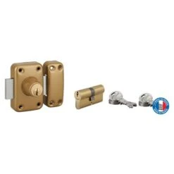 THIRARD - Lot Verrou Double Entrée Capital Cylindre 45mm + Cylindre HG 30x30mm, 6 Clés -Rapid Soldes Boutique 8904715 5