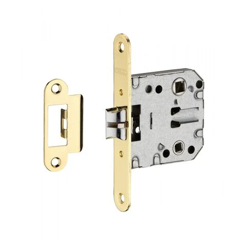 THIRARD - Serrure Encastrable à Condamnation Pour Salle De Bain Et Toilette, Axe 50mm, Entr'axe 47 Mm, Bouts Ronds 1 THIRARD - Serrure Encastrable à Condamnation Pour Salle De Bain Et Toilette, Axe 50mm, Entr'axe 47 Mm, Bouts Ronds