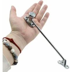 Entrebâilleurs Fenêtre Restricteur Verrou Sécurité - Réglable Ouverture, En Alliage De Zinc Et Acier, Pour Fenêtre Basculante/battante, Vers L'intérieur Ou L’extérieur, Pour Régler L'ouverture -Rapid Soldes Boutique 89066990 5