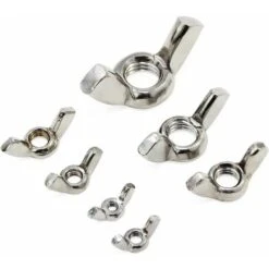 Écrous à Oreilles, 100 Pcs En Acier Inoxydable Filetage Métrique M8 Écrous à Oreilles Écrous à Oreilles M3 M4 M5 M6 M8 M10 M12 Kit D'assortiment D'écrous à Oreilles Pour Outils De Bricolage, 7 Écrous à Oreilles, 100 Pcs En Acier Inoxydable Filetage Métrique M8 Écrous à Oreilles Écrous à Oreilles M3 M4 M5 M6 M8 M10 M12 Kit D'assortiment D'écrous à Oreilles Pour Outils De Bricolage, -Rapid Soldes Boutique 89329281 3