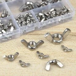 Écrous à Oreilles, 100 Pcs En Acier Inoxydable Filetage Métrique M8 Écrous à Oreilles Écrous à Oreilles M3 M4 M5 M6 M8 M10 M12 Kit D'assortiment D'écrous à Oreilles Pour Outils De Bricolage, 8 Écrous à Oreilles, 100 Pcs En Acier Inoxydable Filetage Métrique M8 Écrous à Oreilles Écrous à Oreilles M3 M4 M5 M6 M8 M10 M12 Kit D'assortiment D'écrous à Oreilles Pour Outils De Bricolage, -Rapid Soldes Boutique 89329281 4