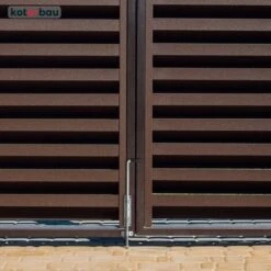 KOTARBAU Verrou à Coulisse Étroit Non Peint 420 Mm Verrou à Boulon Fermeture Pour Porte De Garage Avec Poignée En Caoutchouc -Rapid Soldes Boutique 89692609 4