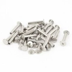 Reliure Chicago Vis, 30 Ensembles Métal Chicago Bouton Kit D'assortiment De Vis De Reliure Vis Nickel Plaqué Reliure Vis Binder Post Docking Rivets, Argent 6 Reliure Chicago Vis, 30 Ensembles Métal Chicago Bouton Kit D'assortiment De Vis De Reliure Vis Nickel Plaqué Reliure Vis Binder Post Docking Rivets, Argent -Rapid Soldes Boutique 89947624 3