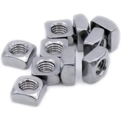 Écrou Carré M8 (8 Mm) (chanfreiné) – Acier Inoxydable (A2) (lot De 20) -Rapid Soldes Boutique 89947667 3