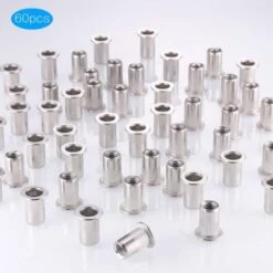 60 Pièces 304 Ecrou A Sertir M8 En Acier Inoxydable Tête Plate Ecrou Aveugle Rivet Fileté Ecrou A Rivet Pour Pince à Insert Fileté 9 60 Pièces 304 Ecrou A Sertir M8 En Acier Inoxydable Tête Plate Ecrou Aveugle Rivet Fileté Ecrou A Rivet Pour Pince à Insert Fileté -Rapid Soldes Boutique 89948108 5