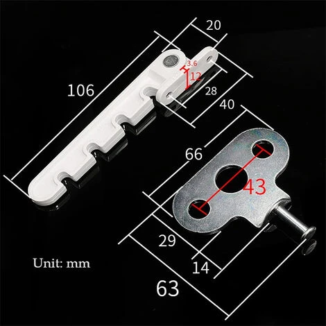 Entrebâilleur De Fenêtre, Limiteur De Fenêtre à Battant, Verrou De Sécurité Pour Les Bébés, Les Enfants, Entrebâilleur De Fenêtre Pour La Maison (1 Pièce) 5 Entrebâilleur De Fenêtre, Limiteur De Fenêtre à Battant, Verrou De Sécurité Pour Les Bébés, Les Enfants, Entrebâilleur De Fenêtre Pour La Maison (1 Pièce) – Image 5