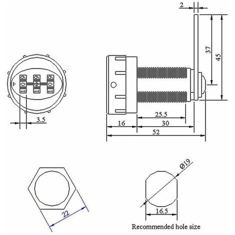 Serrure à Code Serrure Codée D'armoires De Tiroirnumérique Mécanique Code à Combinaison 3 Chiffres En Alliage De Zinc Pour Armoire Placard Tiroir Boîte Aux Lettres 2 Serrure à Code Serrure Codée D'armoires De Tiroirnumérique Mécanique Code à Combinaison 3 Chiffres En Alliage De Zinc Pour Armoire Placard Tiroir Boîte Aux Lettres – Image 2