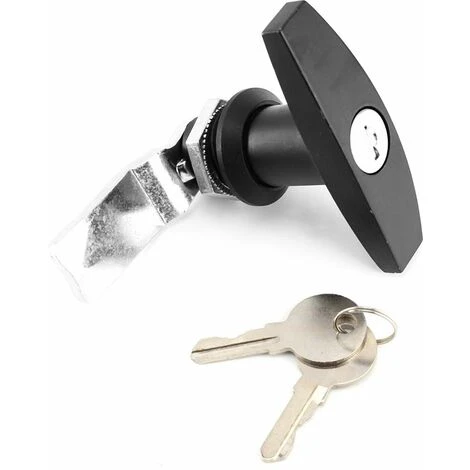 Serrure Porte De Garage Basculante,Serrure De Poignée En T Fixation Arrière Serrure En Forme De T Camion Boîte à Outils T Lock Serrure De Porte De Garage Avec Clés Pour Remorque Auvent De La Caravane 1 Serrure Porte De Garage Basculante,Serrure De Poignée En T Fixation Arrière Serrure En Forme De T Camion Boîte à Outils T Lock Serrure De Porte De Garage Avec Clés Pour Remorque Auvent De La Caravane