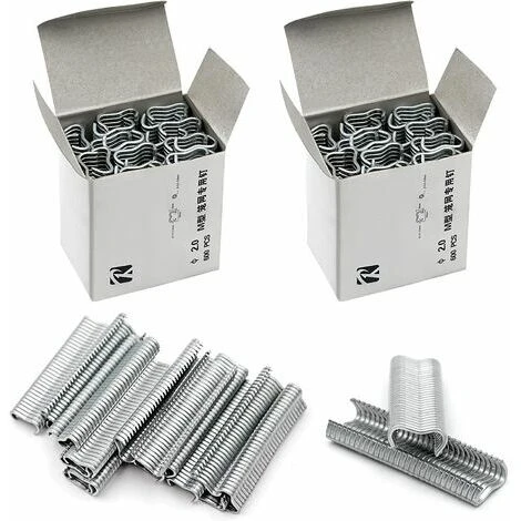 Cage Serré Pigpen Fil De Fixation Fixation Oiseau Poulet Fil Barbelé Outil De Réparation 1200 Pièces 3 Cage Serré Pigpen Fil De Fixation Fixation Oiseau Poulet Fil Barbelé Outil De Réparation 1200 Pièces – Image 3