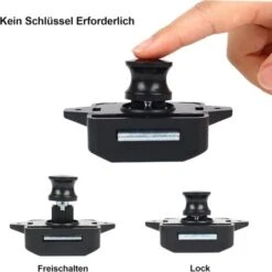 Loquet De Verrouillage à Bouton-poussoir, 5PSC Serrures De Porte Sans Clé Pour Camping-car, Yacht, Bateau, Loquet De Poignée De Porte D'armoire Pop Up Verrou De Porte En Nickel 8 Loquet De Verrouillage à Bouton-poussoir, 5PSC Serrures De Porte Sans Clé Pour Camping-car, Yacht, Bateau, Loquet De Poignée De Porte D'armoire Pop Up Verrou De Porte En Nickel -Rapid Soldes Boutique 93286679 4