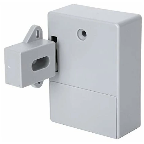 Serrure D'armoire Intelligente 125KHz, Ouverture De Carte RFID électronique Pour Bibliothèques De Sauna, Usines Et Bureaux De Garde-Robe - Sans Perceuse(Gris) 1 Serrure D'armoire Intelligente 125KHz, Ouverture De Carte RFID électronique Pour Bibliothèques De Sauna, Usines Et Bureaux De Garde-Robe - Sans Perceuse(Gris)