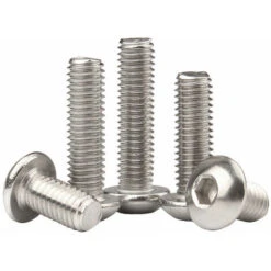 20PCS M420 A2 Bouton Hexagonal Intérieur En Acier Inoxydable / Dôme Vis Hexagonale