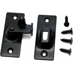 Petit Verrou De Porte à 90 Degrés, Serrure De Porte Canggu à Angle Droit, Serrure De Porte Coulissante, Serrure De Porte Coulissante, Loquet De Porte à Boucle -Rapid Soldes Boutique 95442666 4