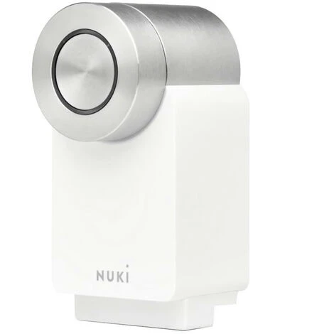 NUKI - Clé Intelligente Smartphone - Smart Lock Pro 3.0 White 1 NUKI - Clé Intelligente Smartphone - Smart Lock Pro 3.0 White