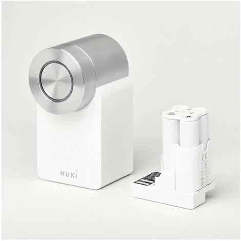NUKI - Clé Intelligente Smartphone - Smart Lock Pro 3.0 White 3 NUKI - Clé Intelligente Smartphone - Smart Lock Pro 3.0 White – Image 3