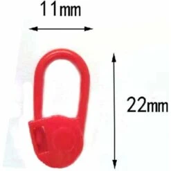 Meikeer 120 Pièces Tricot Crochet Verrouillage Point Marqueurs Point Aiguille Clip Compteur 10 Couleurs (Livraison Aléatoire En 10 Couleurs) -Rapid Soldes Boutique 97632293 4