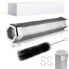 Tube De Fumée Pour Gril à Granulés Tube De Fumage Au Fromage Tube De Fumage à Froid En Acier Inoxydable Pour Granulés Fonctionne Avec Tous Les Grils à Charbon De Bois Ou Fumoirs électriques