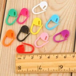 Meikeer 120 Pièces Tricot Crochet Verrouillage Point Marqueurs Point Aiguille Clip Compteur 10 Couleurs (Livraison Aléatoire En 10 Couleurs) -Rapid Soldes Boutique 97734411 3